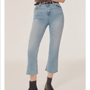 Urban Outfitters BDG Cropped Kick Flare Jeans
